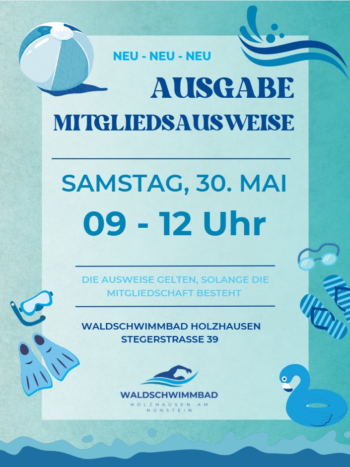 Ausgabe der Mitgliedsausweise
