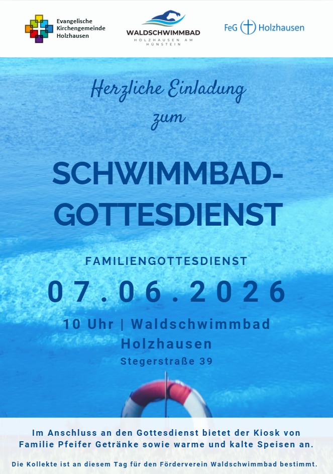 Schwimmbadgottesdienst 2026